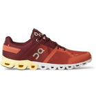 On - Cloudflow Mesh Running Sneakers - Red