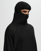 Goldwin 0 Perforated Wholegarment Knit Top Black Mens Hoody