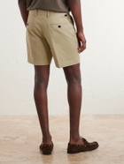 TOM FORD - Straight-Leg Cotton-Blend Twill Shorts - Neutrals