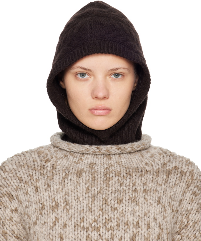 Photo: LISA YANG Brown Ylda Balaclava