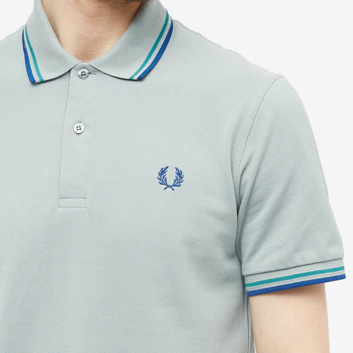 fred perry mint polo