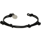 MM6 Maison Margiela Black Knot Bracelet