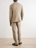Boglioli - Virgin Wool-Flannel Suit Jacket - Natural