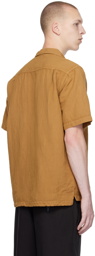 Universal Works Brown Camp Shirt