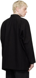 Jan-Jan Van Essche Black O-Project Coat