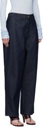 LE17SEPTEMBRE Blue Curved Jeans