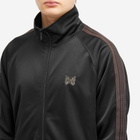 Needles Poly Smooth Track Jacket in Black