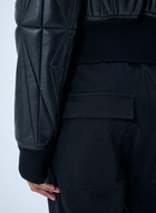 Moncler + Rick Owens Geocamo Cropped Quilted Bomber Jacket
