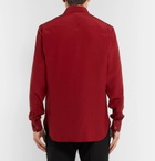 Saint Laurent - Printed Silk Shirt - Red