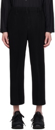 HOMME PLISSÉ ISSEY MIYAKE Black Tailored Pleats 1 Trousers