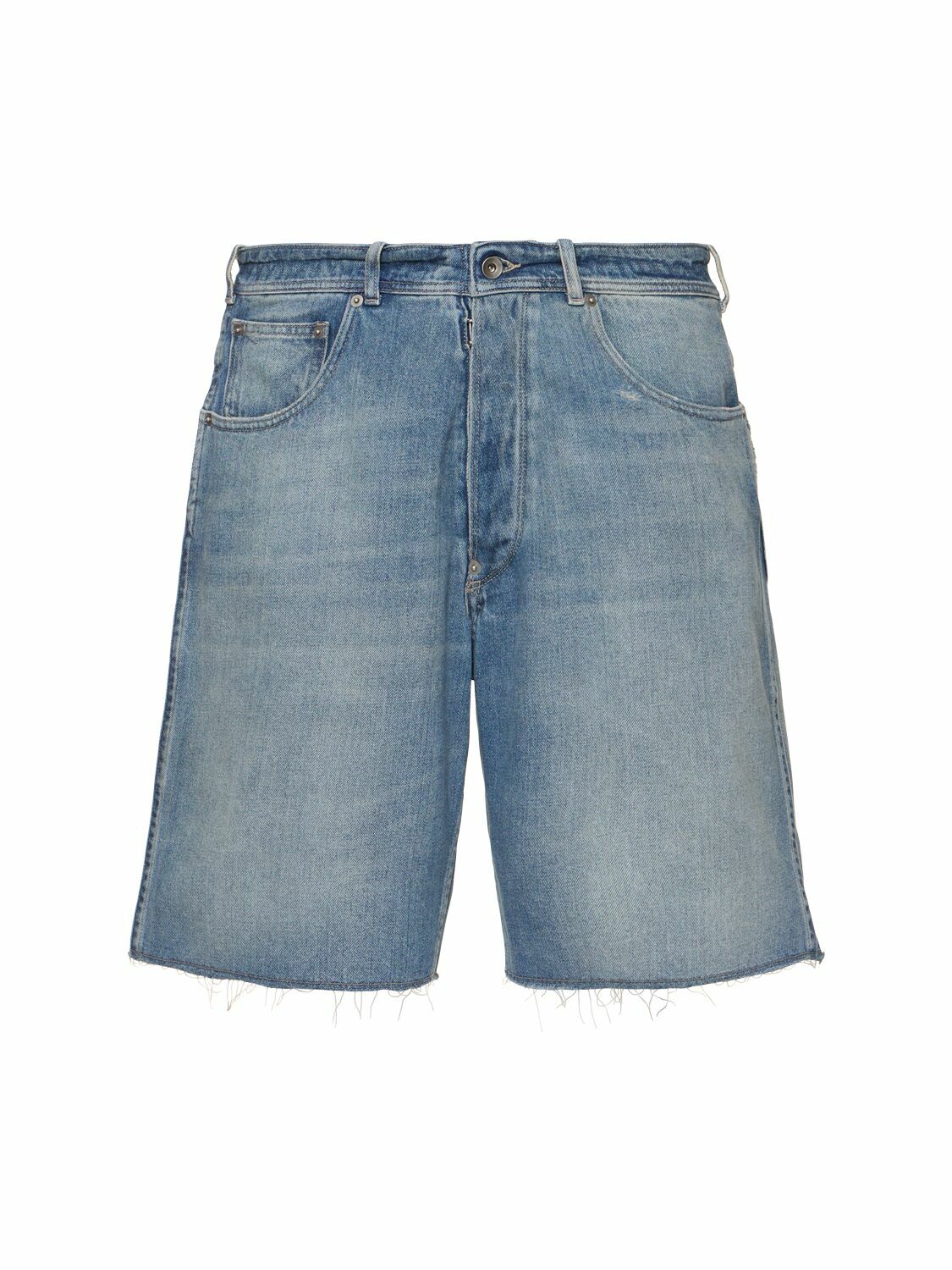 Maison Margiela - Straight-Leg Striped Cotton-Blend Poplin