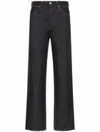 JIL SANDER - Raw Cotton Denim Straight Jeans