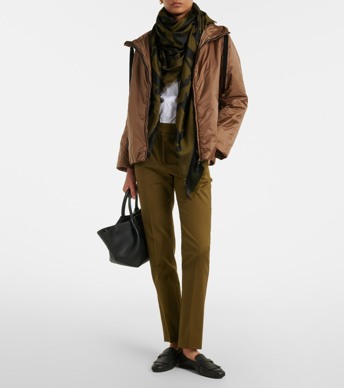 Max Mara The Cube hooded jacket