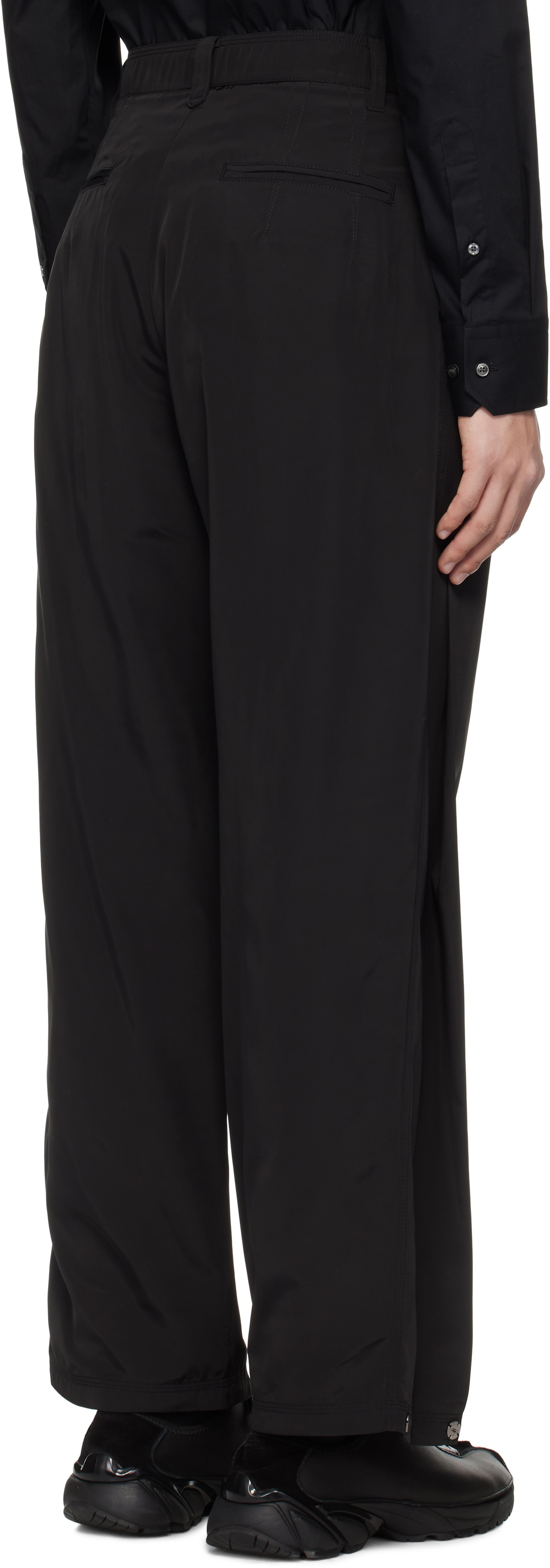 lesugiatelier Black Work Trousers