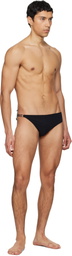 Rick Owens Black Temple Hydra Swim Briefs