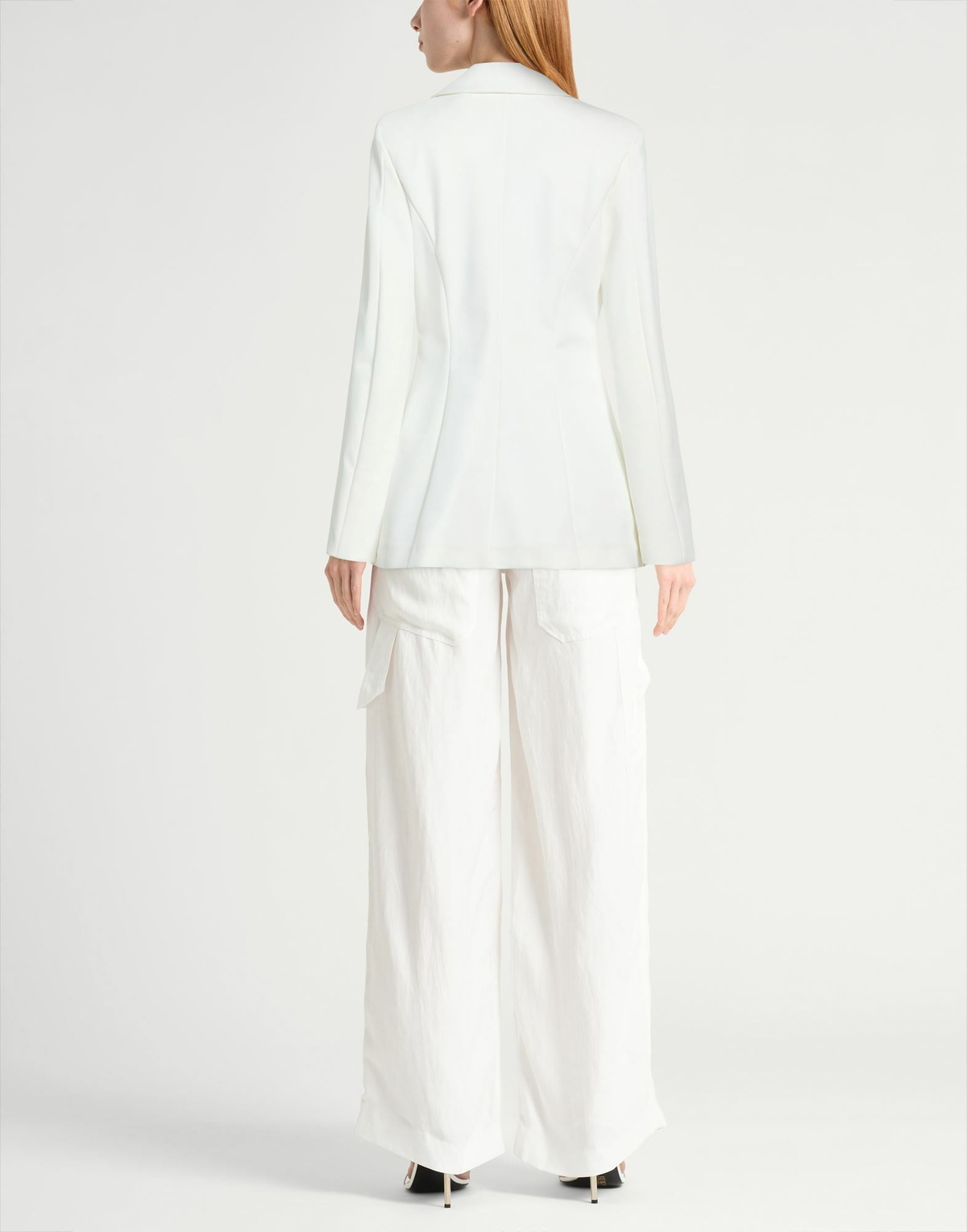 Chiara Boni La Petite Robe Womens Blazer in White