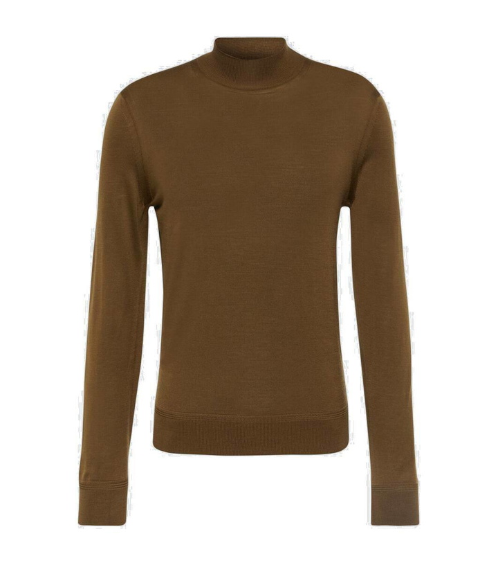 Photo: Tom Ford Wool turtleneck top