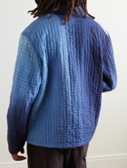 YMC - Quilted Ombré Cotton Chore Jacket - Blue