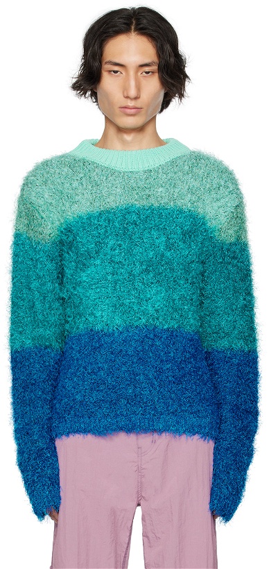 Photo: Andersson Bell Blue Striped Sweater