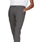 PS by Paul Smith Grey Wool Mid Fit Trousers