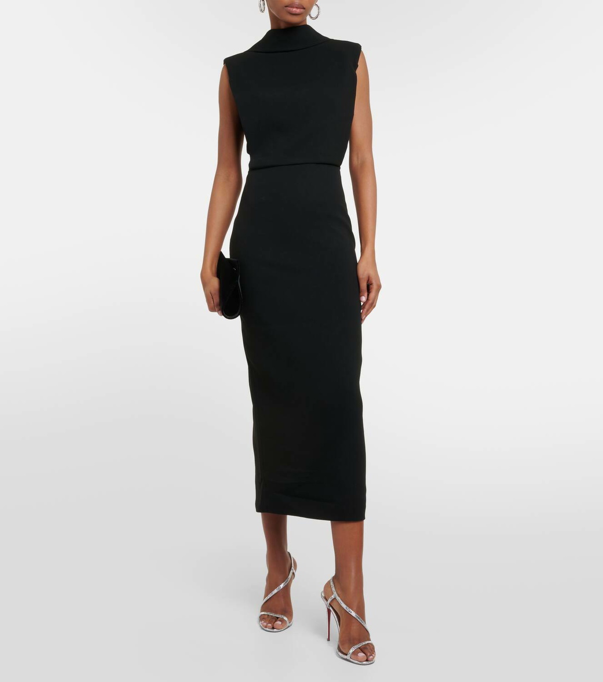 オールインワン・サロペット Roland Mouret Embellished Heavy Cady Midi Dress RM-RS25-083MA-B-1_9859ee34-
