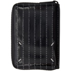 Maison Margiela Black Zip Around Wallet