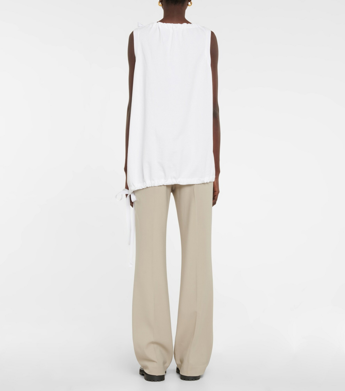 Sportmax - Beato cotton jersey top