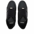 Represent Men's Apex Leather Sneakers in Triple Black