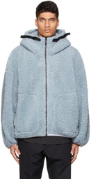 A. A. Spectrum Blue Techton Zip Hoodie