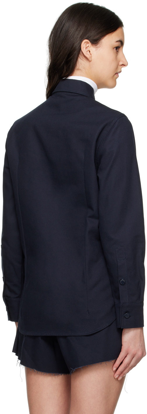 Raf Simons Navy Slim-Fit Shirt