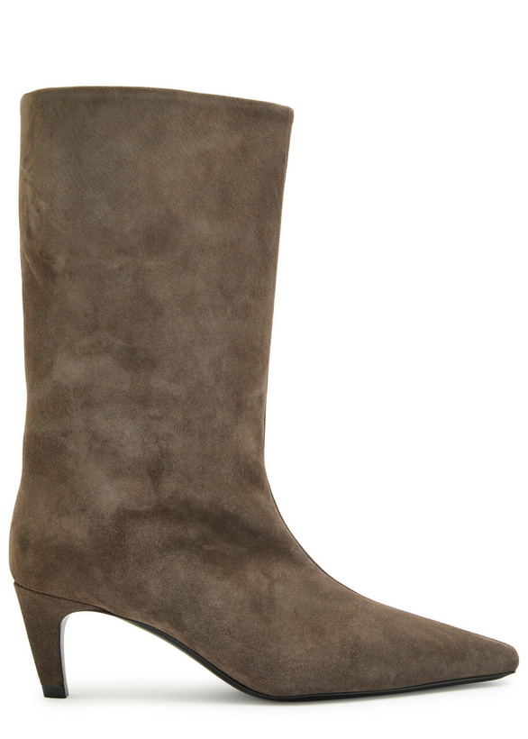 Photo: Jude Cave 40 Suede Mid-calf Boots Brown