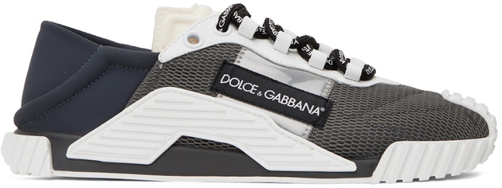 Photo: Dolce & Gabbana Gray & White NS1 Sneakers