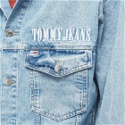 Tommy Jeans Men's Logo Denim Jacket in Denim Light