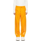 Feng Chen Wang Orange French Terry Lounge Pants
