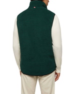 MC2 Saint Barth Man Teddy Vest Wanaka With Pied De Poul Print