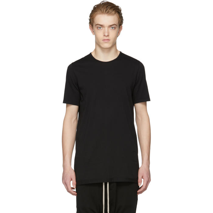 RICK OWENS LEVEL TEE(RNEP11) / BLK - Tシャツ/カットソー(半袖/袖なし)