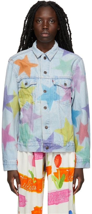 Photo: Collina Strada Multicolor Levi's Edition Denim Jacket