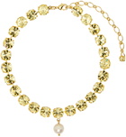 Magda Butrym Gold Cup Chain Necklace