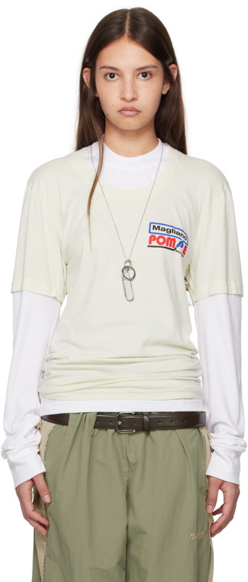 Photo: Magliano Off-White Trauma Superslim T-shirt