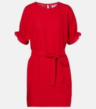 Velvet Vivian belted linen minidress