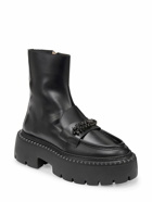 JIMMY CHOO - 40mm Bryer Leather Ankle Boots