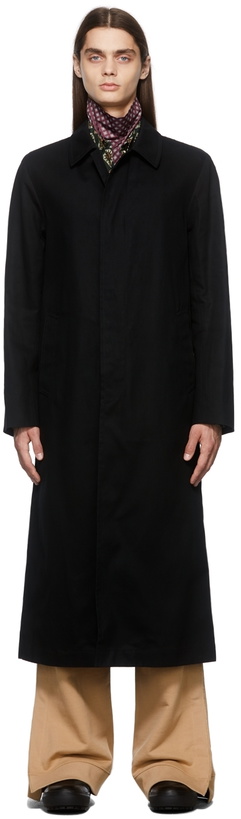 Photo: Dries Van Noten Cotton Gabardine Coat