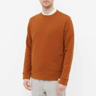 Norse Projects Men's Vagn Classic Crew Sweat in Rufous Orange