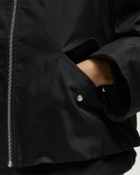 CLOSED BOMBER Black Womens Windbreaker