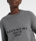 Givenchy Logo wool and cashmere sweater