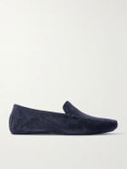 Thom Sweeney - Suede Slippers - Blue