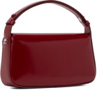 Courrèges Red Sleek Leather Bag