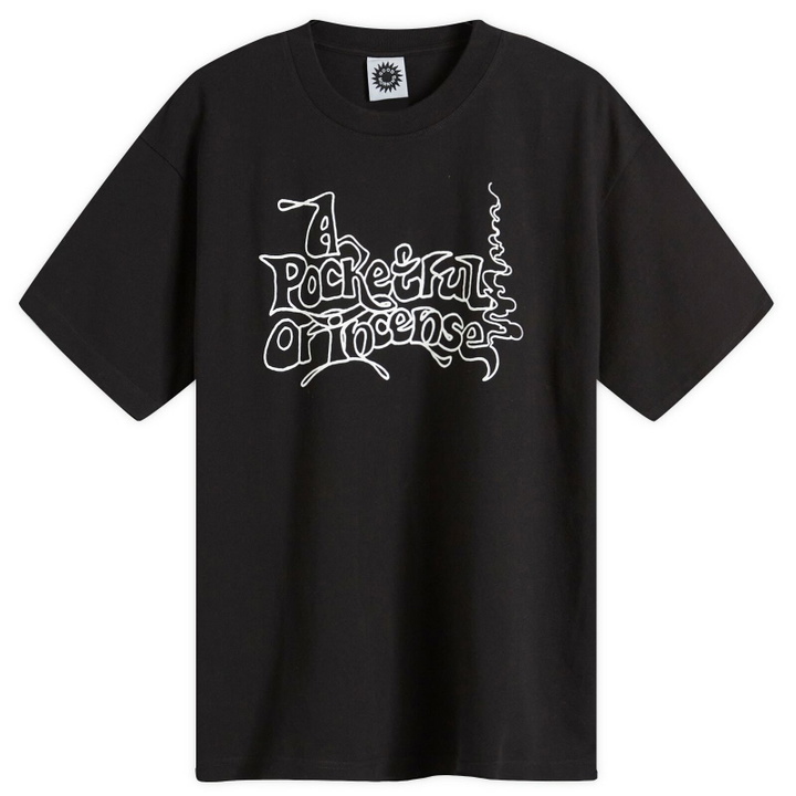 Photo: Good Morning Tapes Men's A Pocket Full Of Incense T-Shirt in Black