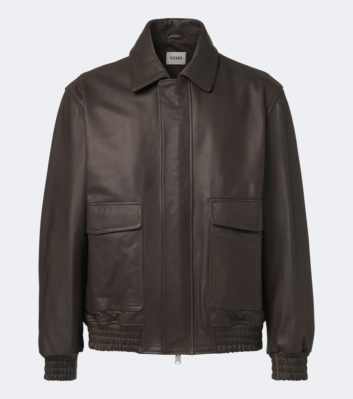 Arma Bari leather blouson jacket
