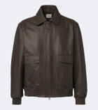 Arma Bari leather blouson jacket
